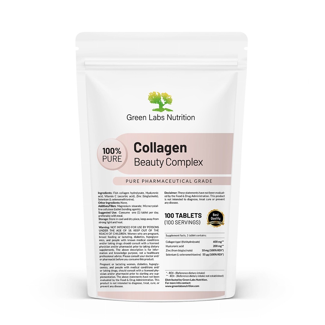 Collagen Beauty Complex – Marine Collagen + Hyaluronic Acid + Zinc + Selenium