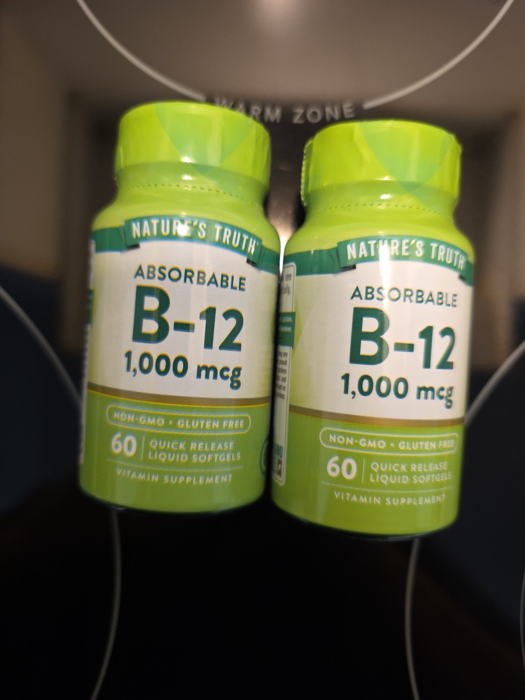 2 Pack Nature’s Truth Vitamin B-12 1000mcg Softgels 60 Count Each, Energy Suppor