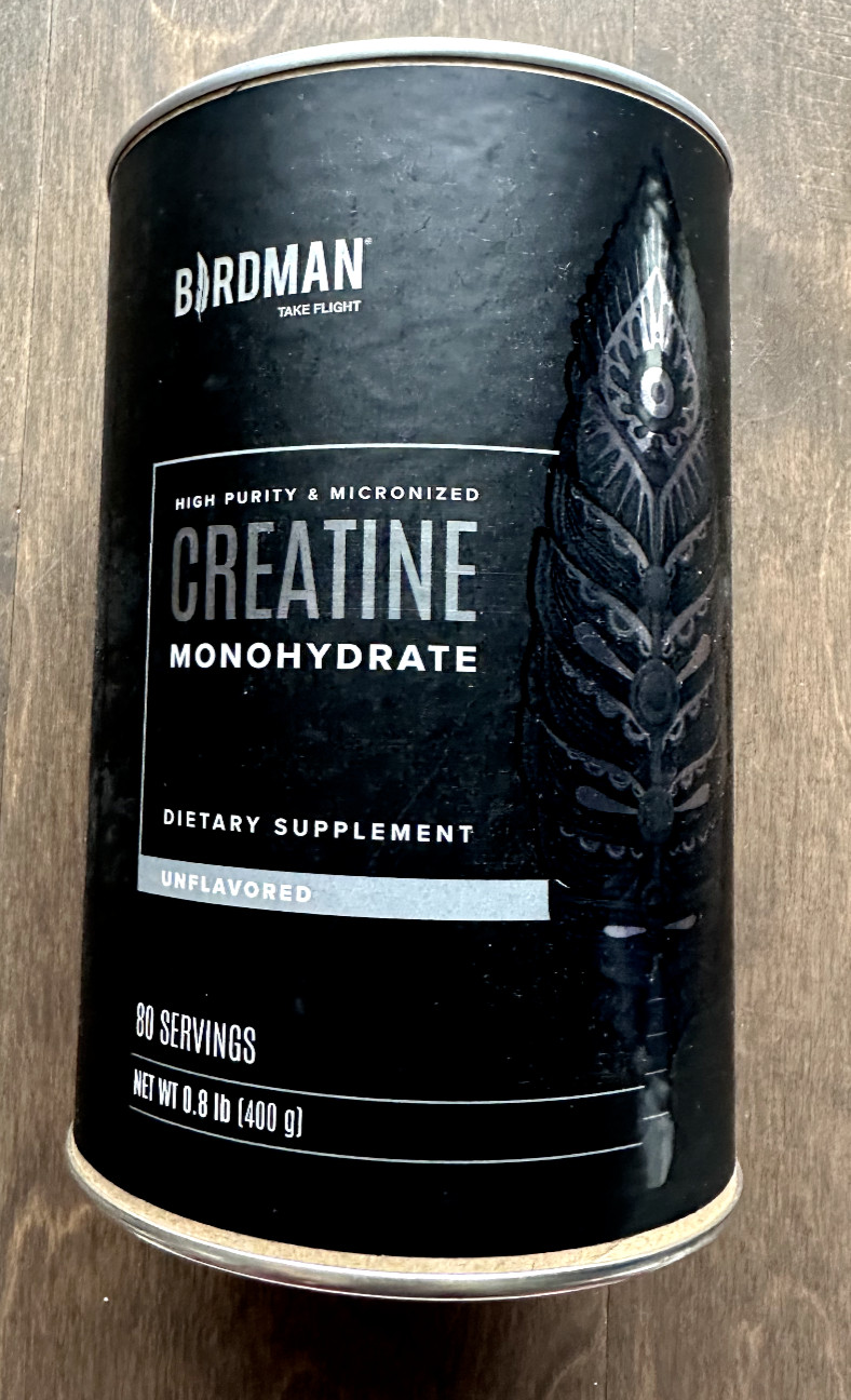 Creatine Monohydrate Powder Muscle Recovery GF Vegan Unflavored 80 Svgs
