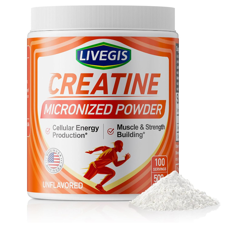 Creatine, Creatine Monohydrate Keto Friendly, Unflavored – Support Muscles, Cell