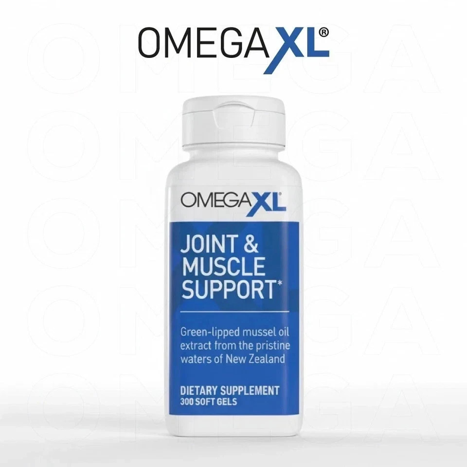 Omega XL 300 Capsules Green Lipped Mussel Joint & Muscle Relief Supplement