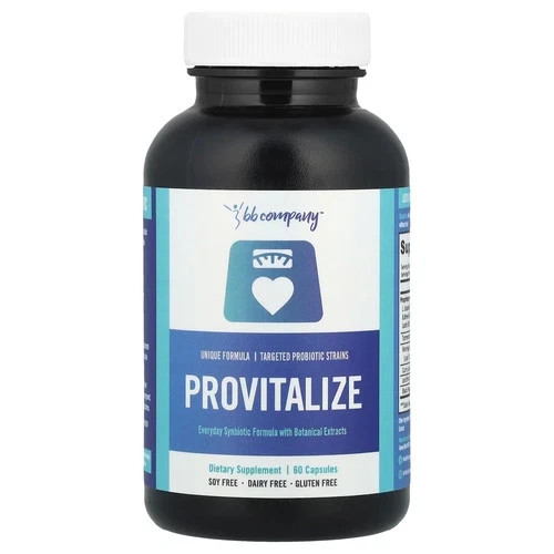 Provitalize Better body co Synbiotic Formula Botanical Extracts, 60 Caps ex 7/26
