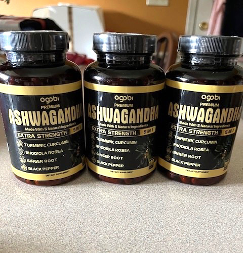 Ogobi Ashwagandha Caps Extra Strength 5 in 1 180 Caps BB 11/27