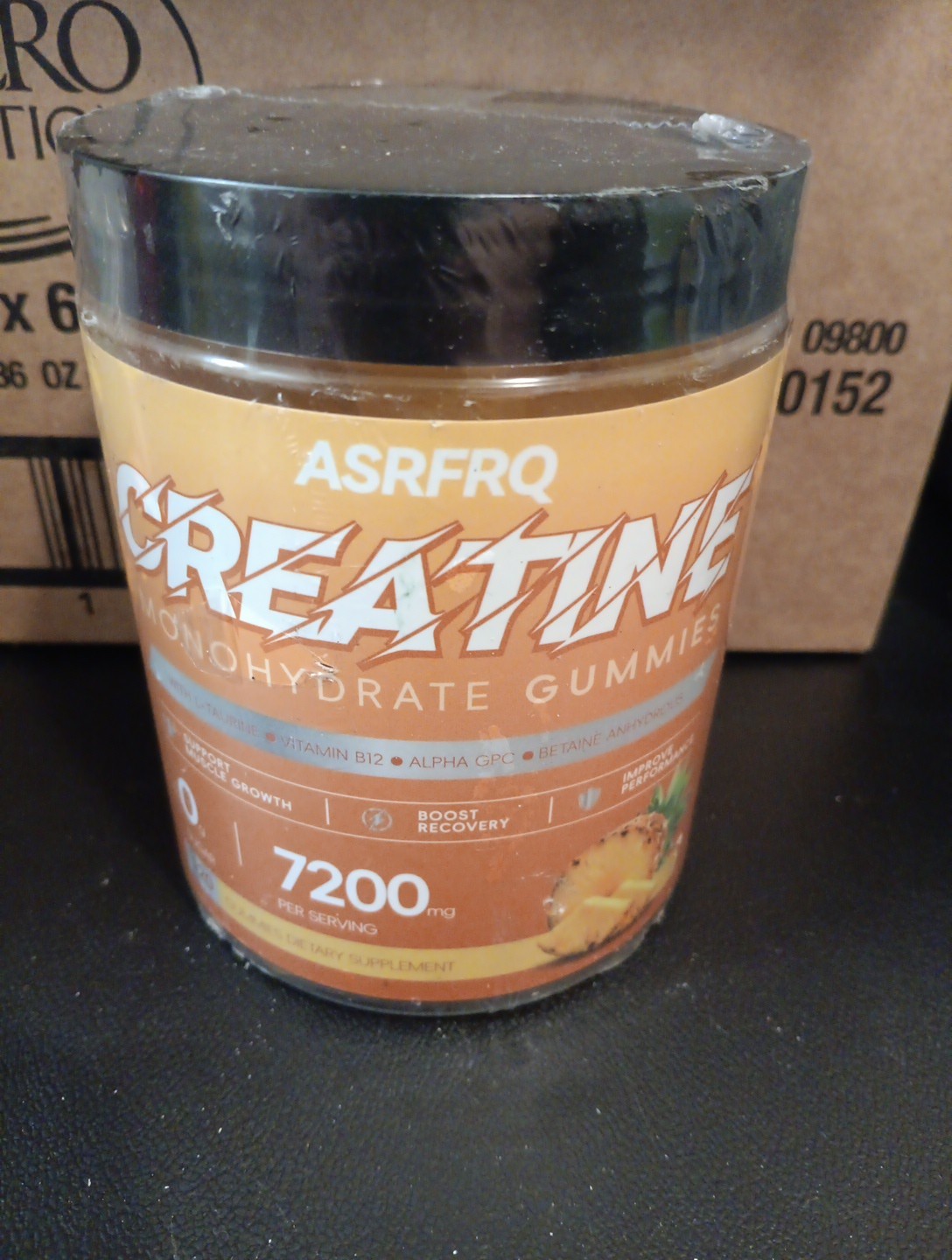 ASRFRQ Creatine  MONOHYDRATE 7200 MG