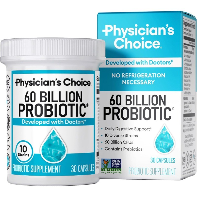 High Potency Probiotics with Organic Prebiotics for Digestive and Immune Health