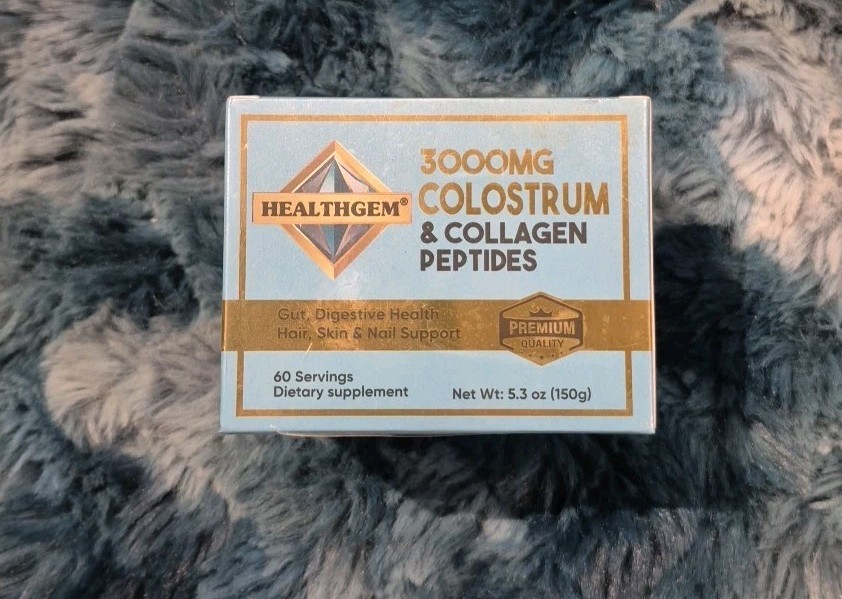 2 X Bovine Colostrum & Collagen Peptides, Powder 3000 MG- 60 Servings – 12.2026