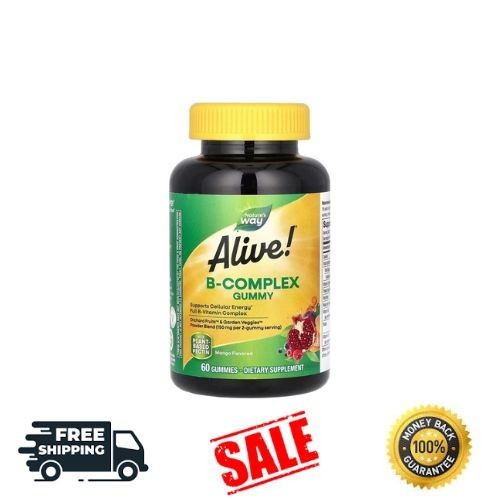 Nature’S Way Alive! B-Complex Gummies Dietary Supplement- 60 ct