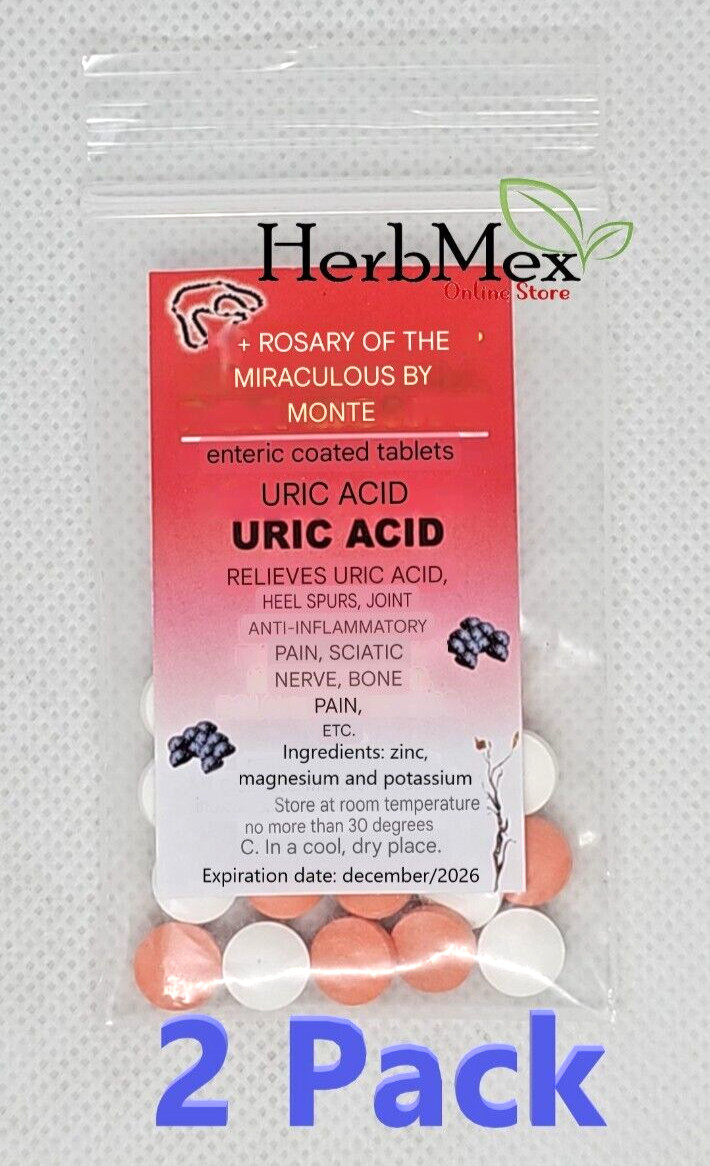 rosario de la milagrosa por monte 2 Pack  uric acid pain rosario monte 2 Pack