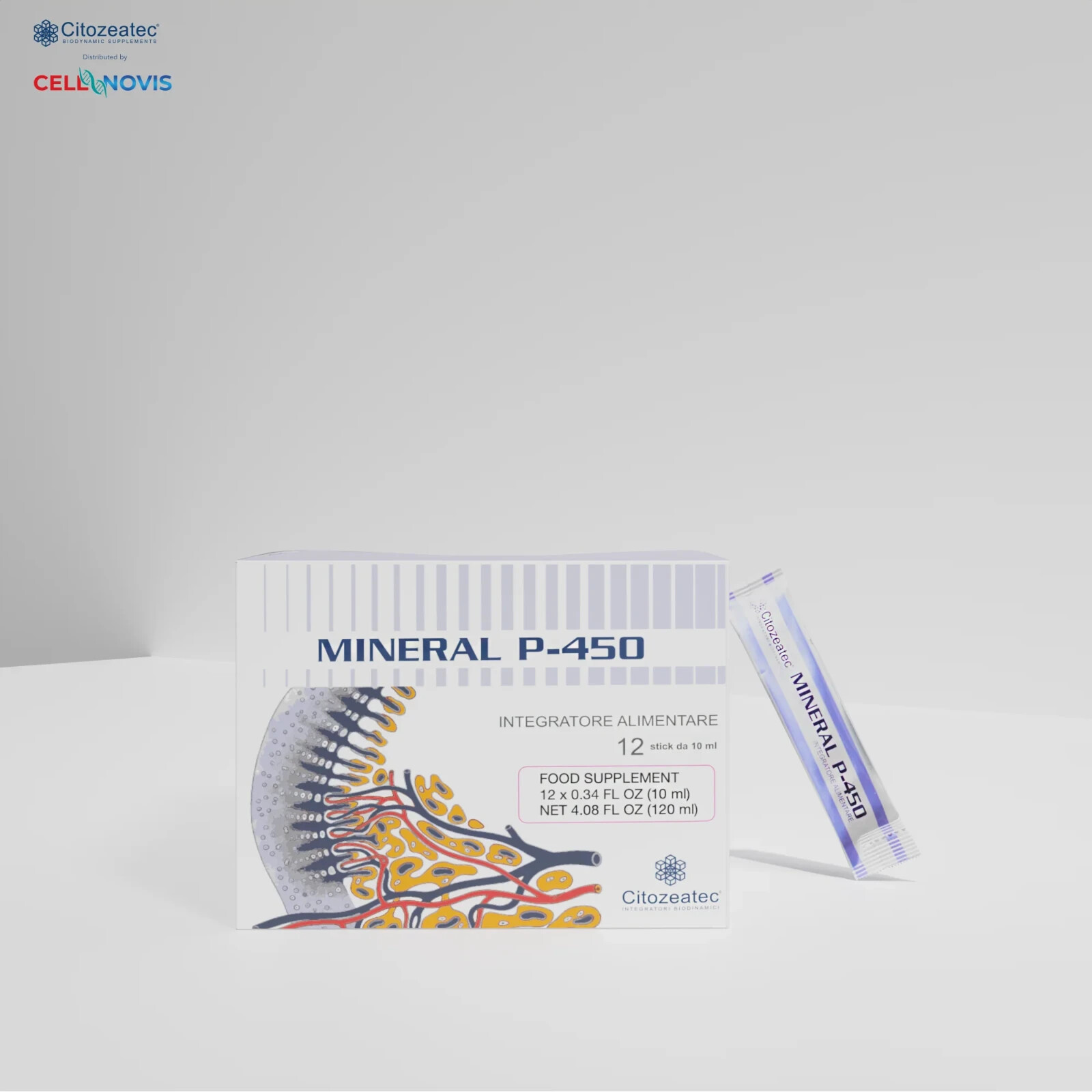 MINERAL P-450 – Calcium, Magnesium, Potassium