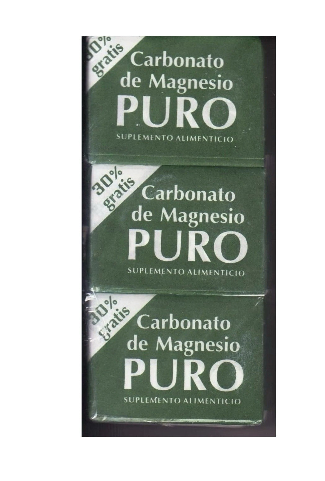 Magnesium Carbonate 3 Cubes/ Carbonato de Magnesio/7g Free shipping!!!