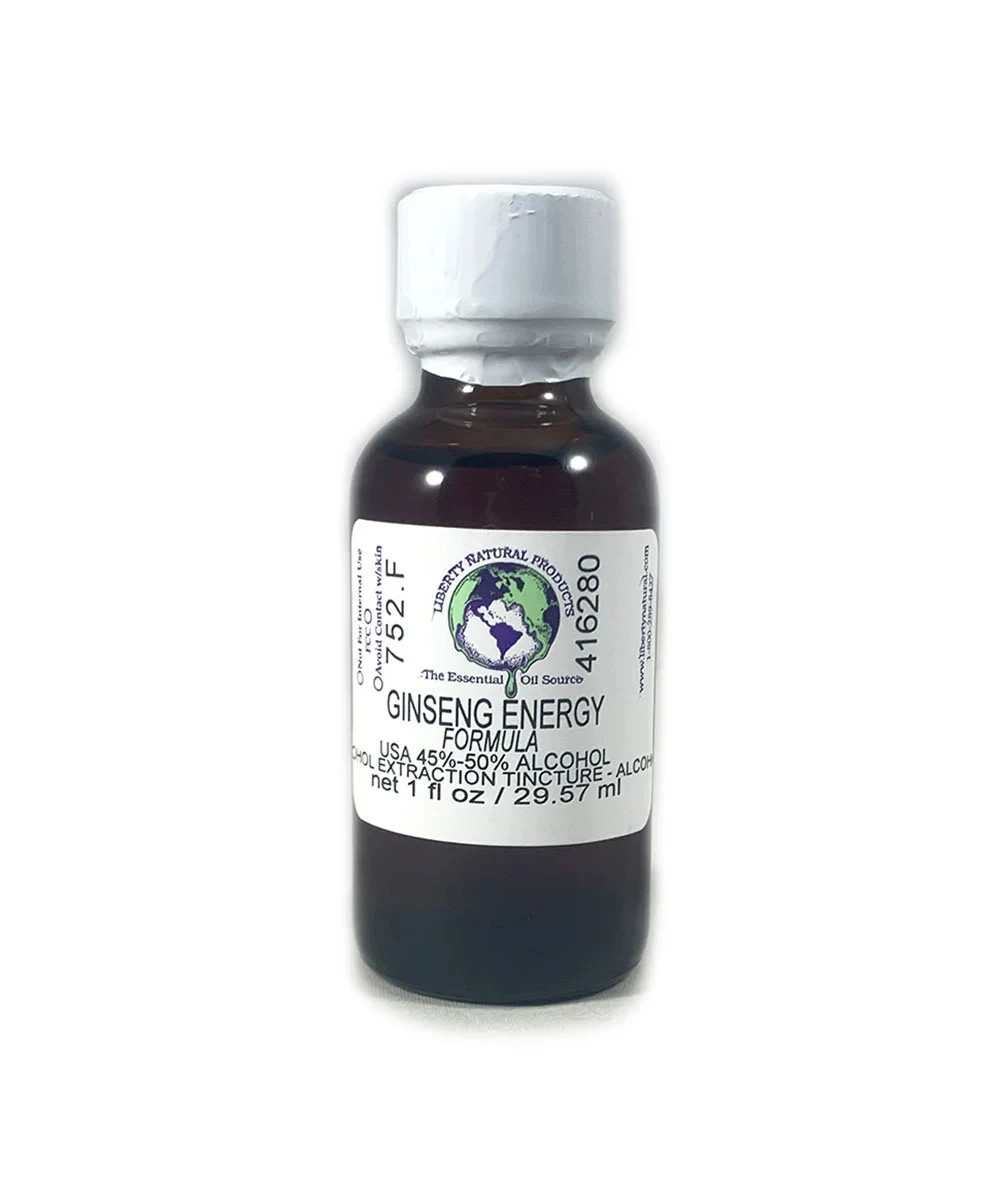 Ginseng Energy Formula Tincture, 1 oz – Premium Vitality & Stamina Support  USA