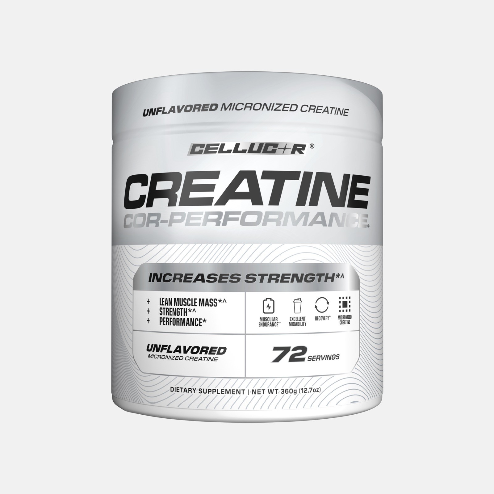 Cellucor Cor-Performance Creatine Unflavored. 72 Servings Exp 06/28