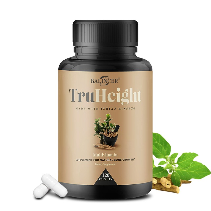 Truheight Capsules Increase Height Muscle Improve Bone Strength 120 Pills