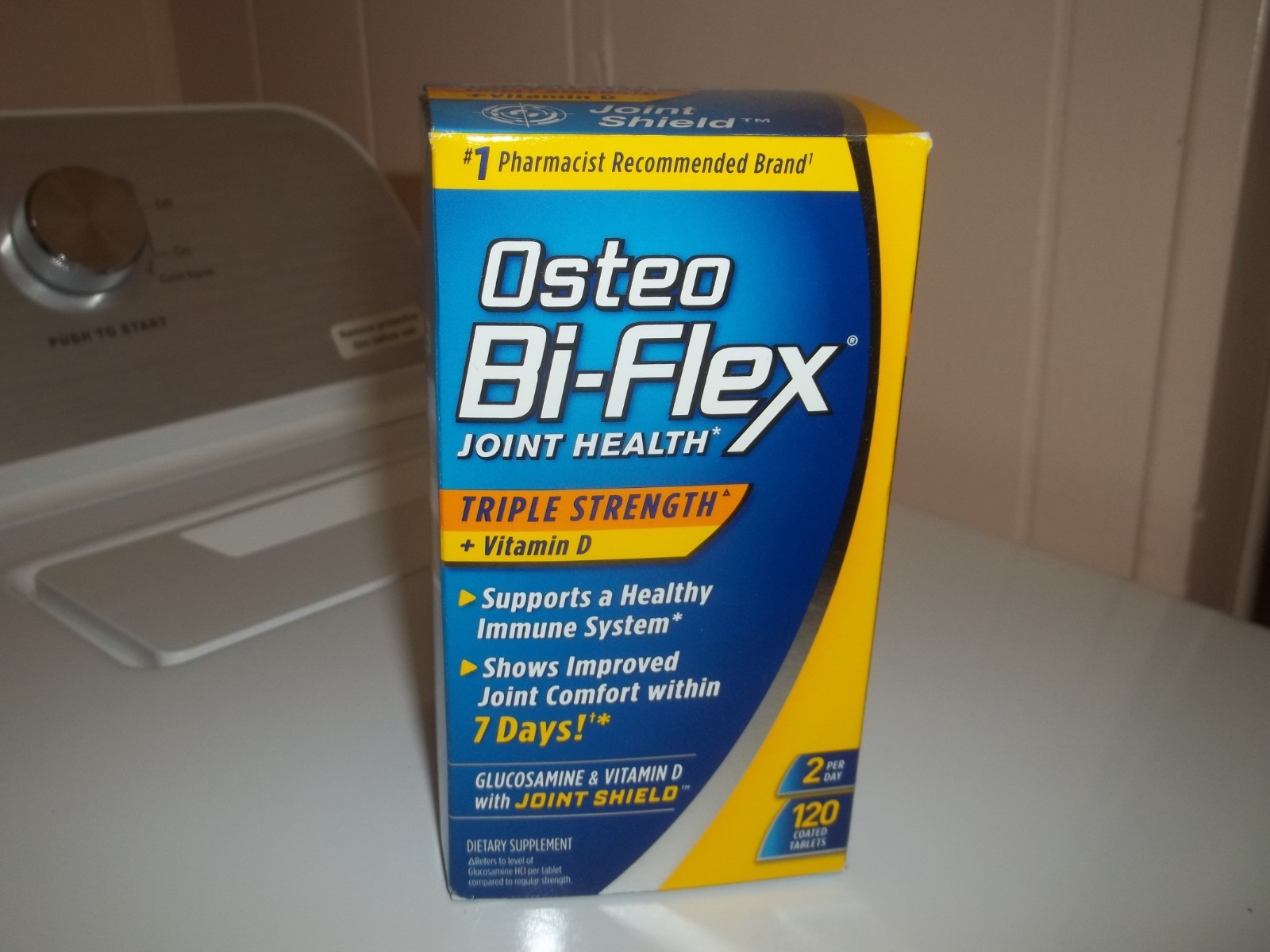 Osteo Bi-Flex Triple Strength + Vitamin D 120 tablets exp. 3/27