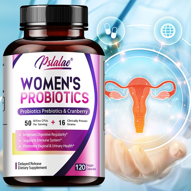 Women’s Probiotics – Prebiotics, Cranberry – Intestinal and Urinary Tract Health