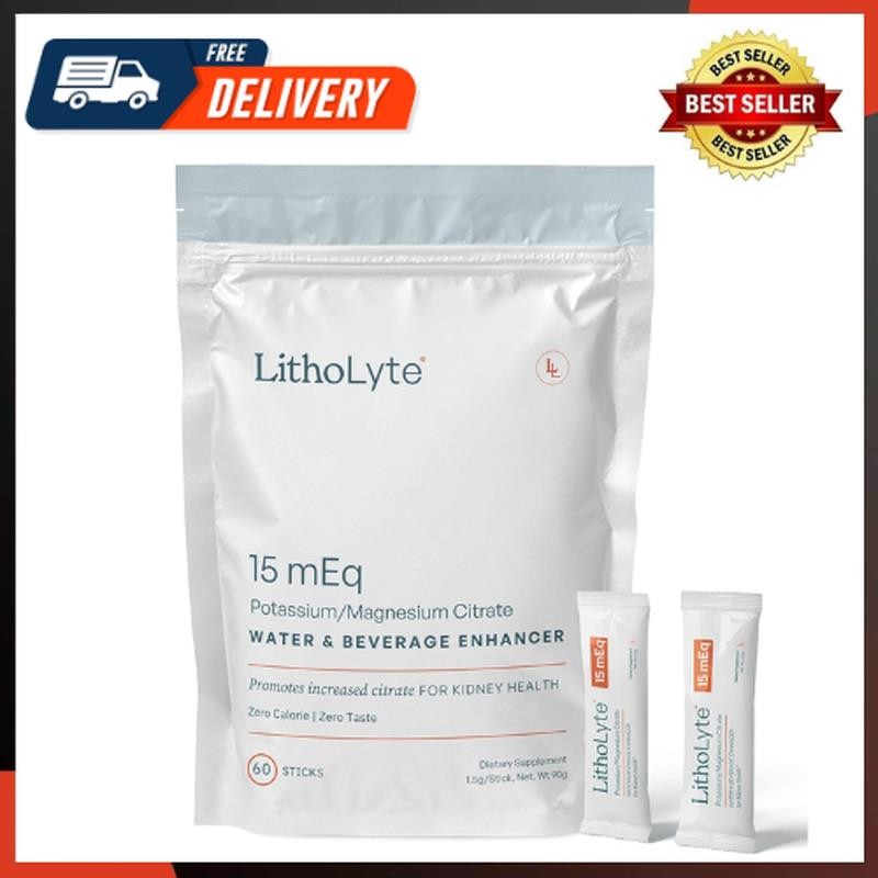 Kidney Health 15 Meq Water & Beverage Enhancer for Kidney Health Developed