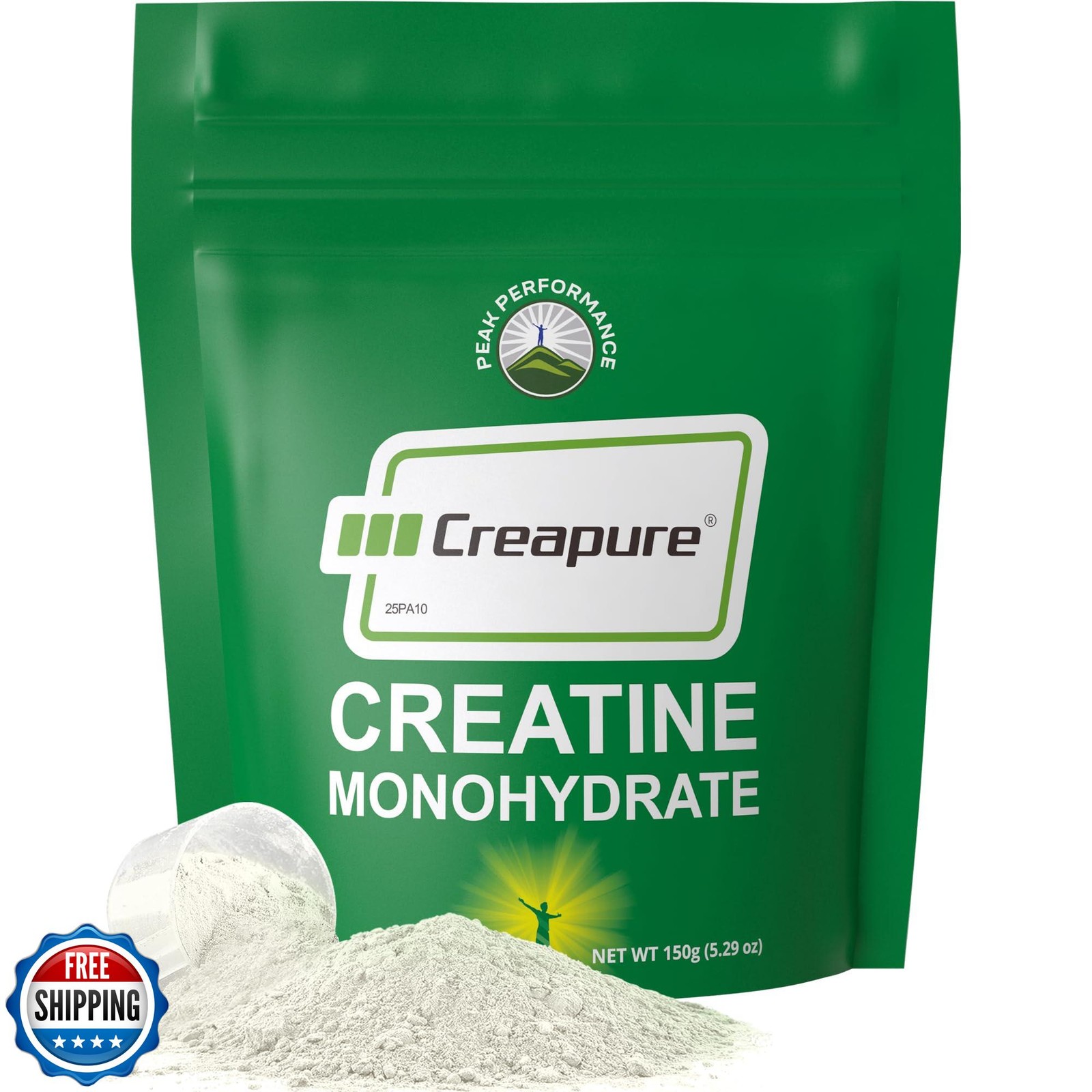 Creapure Creatine Monohydrate Powder. Ultra High Purity German Made Creatine