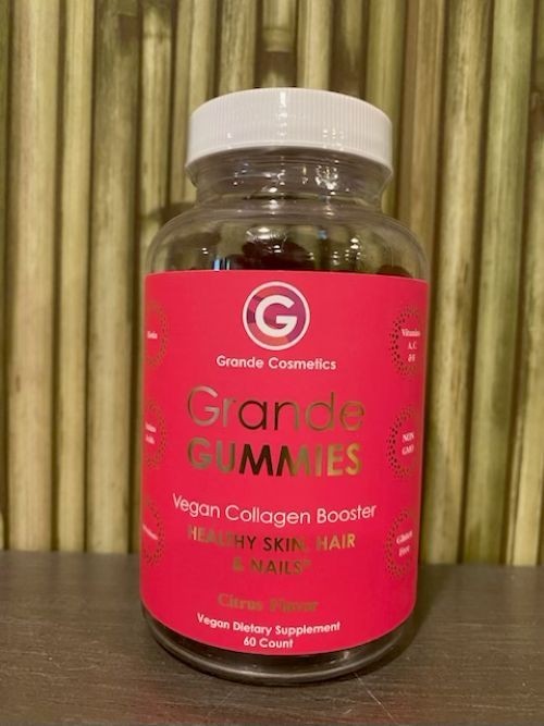 Grande Gummies Vegan Collagen Booster Healthy Skin, Hair & Nails 60 ct