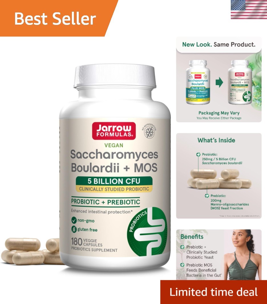 Ultimate Digestive Support – 180  Sachets of Saccharomyces Boulardii + MOS