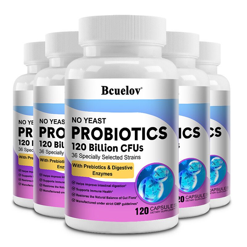 Probiotics 120 Billion Capsules – Boosts immunity and improves digestive health