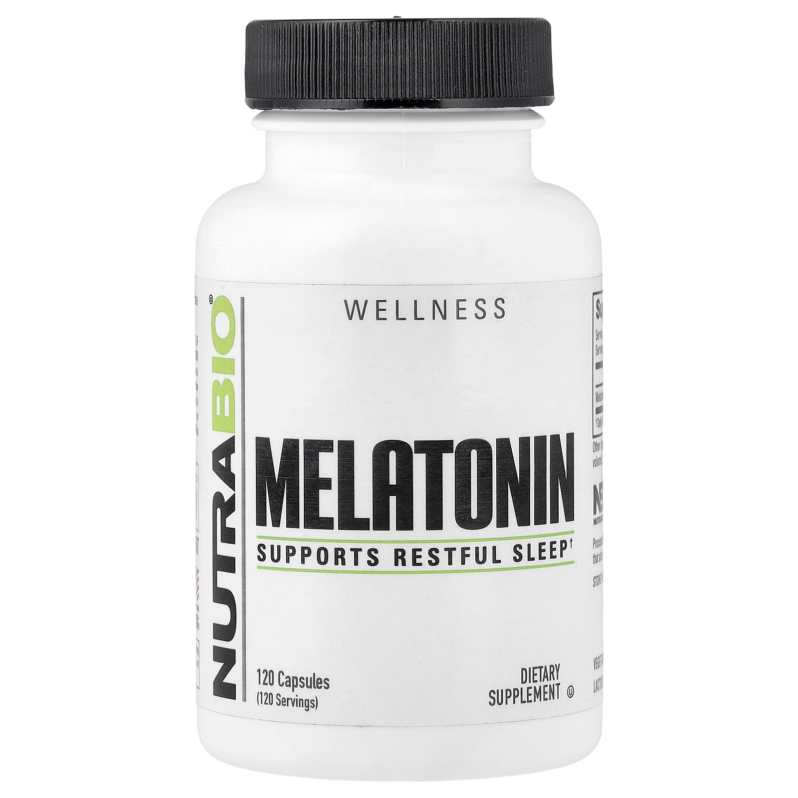 Melatonin, 120 Capsules (3 mg per Capsule)