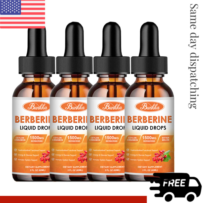 1-4 Natural Berberine Plus Organic Ceylon Cinnamon for Cholesterol Heart Health