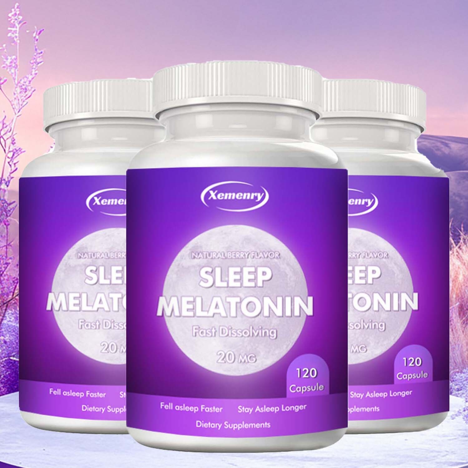 Melatonin 20mg – Helps Relax & Promote Natural Sleep, Sleep Aid, Asleep Quickly