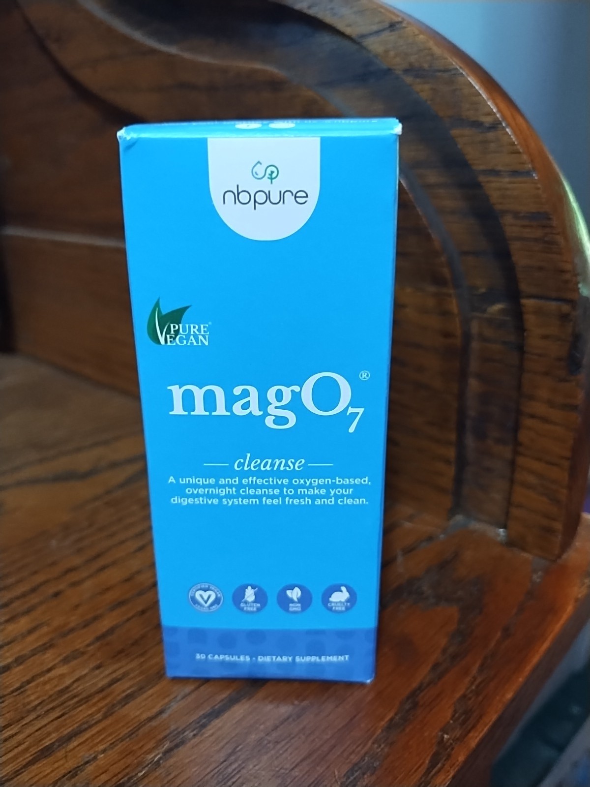 nbPure MagO7 Mag07 Cleanse Supplement 30 Capsules BRAND NEW SEALED BOX