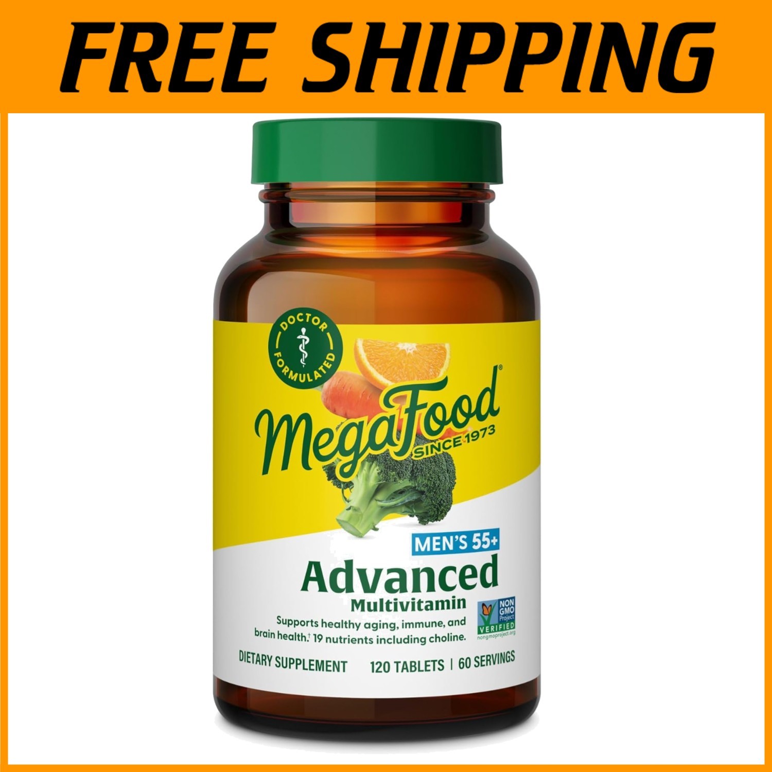 Comprehensive Men’s 55+ Multivitamin Formula