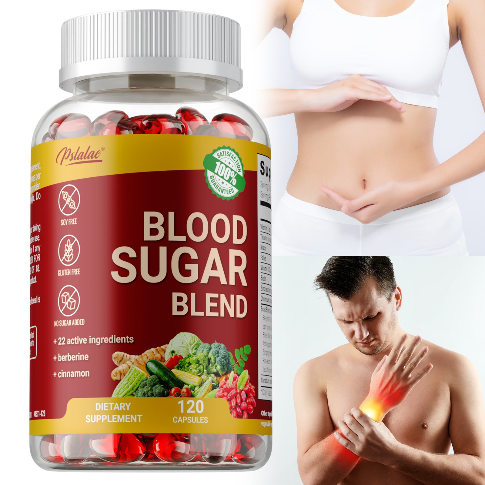 Blood Sugar Blend – Support Healthy Blood Sugar Levels, Metabolic Health, Energy