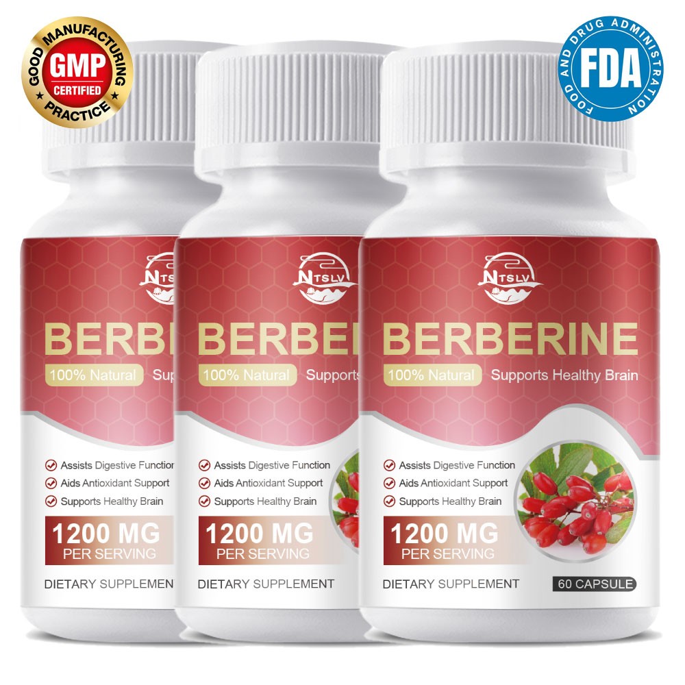 Berberine hard capsules help with antibacterial and anti-inflammatory effects
