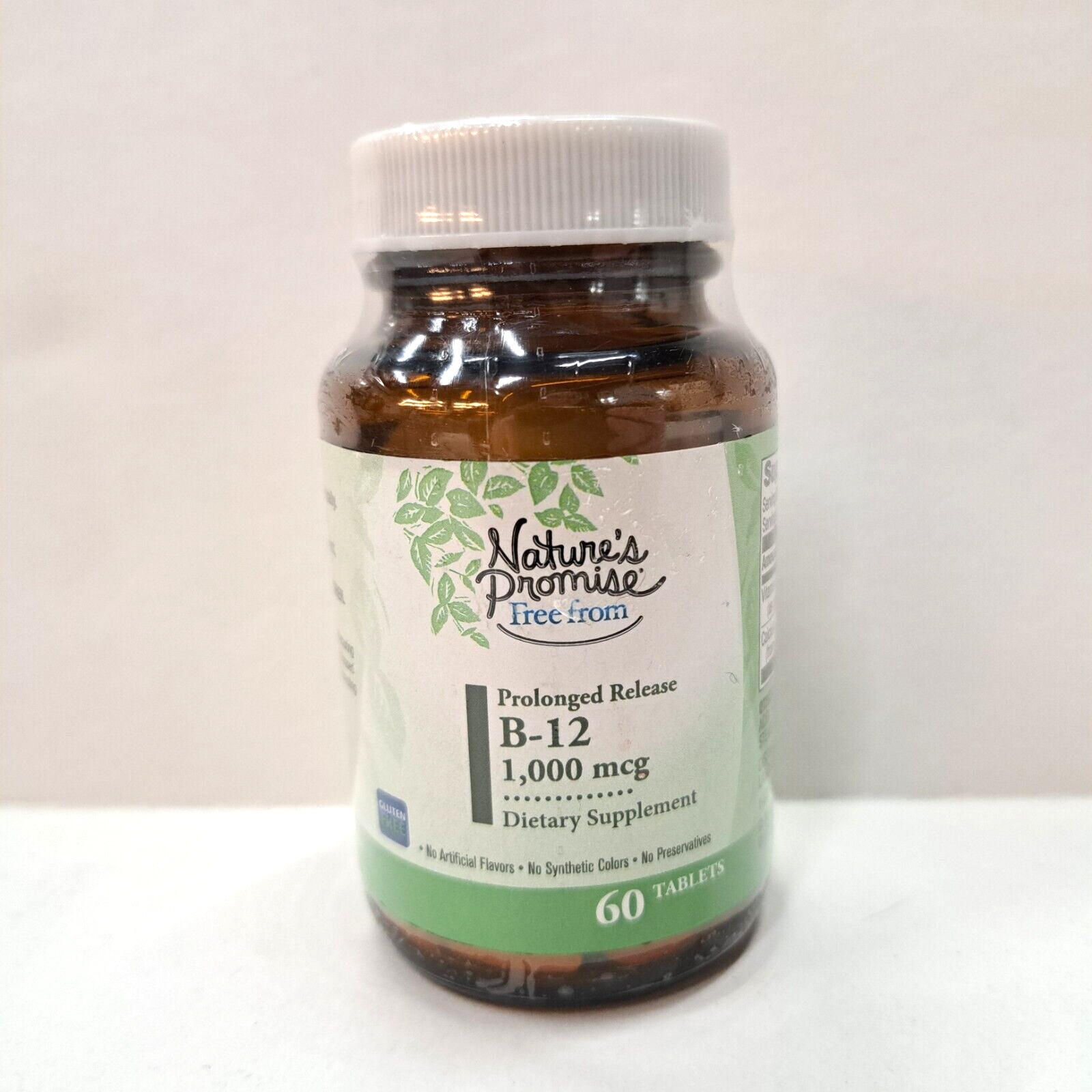 Natures Promise Vitamin B12 1,000mcg 60 Tablets Exp 1/25/2027