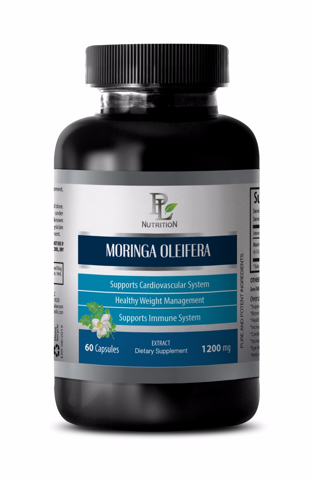 Moringa Oleifera seeds MORINGA OLEIFERA EXTRACT  Vitamins A, C, B-complex 1B