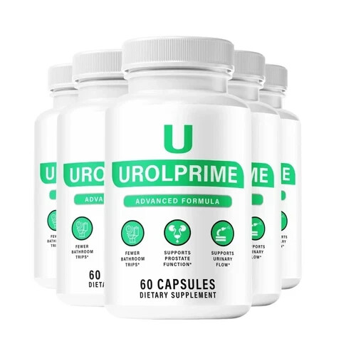 5-Pack UrolPrime Prostate Capsules, Urol Prime for Healthy Prostate -300 Capsule