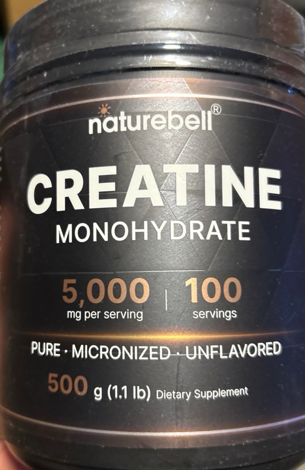 Creatine Monohydrate Powder 5000mg – Muscle Growth, Strength & Recovery