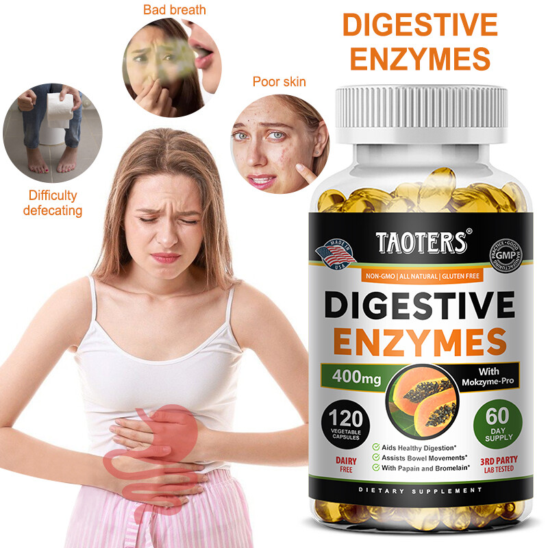 Digestive Enzymes Capsules, Digestive Support,Gastrointestinal Tract Health