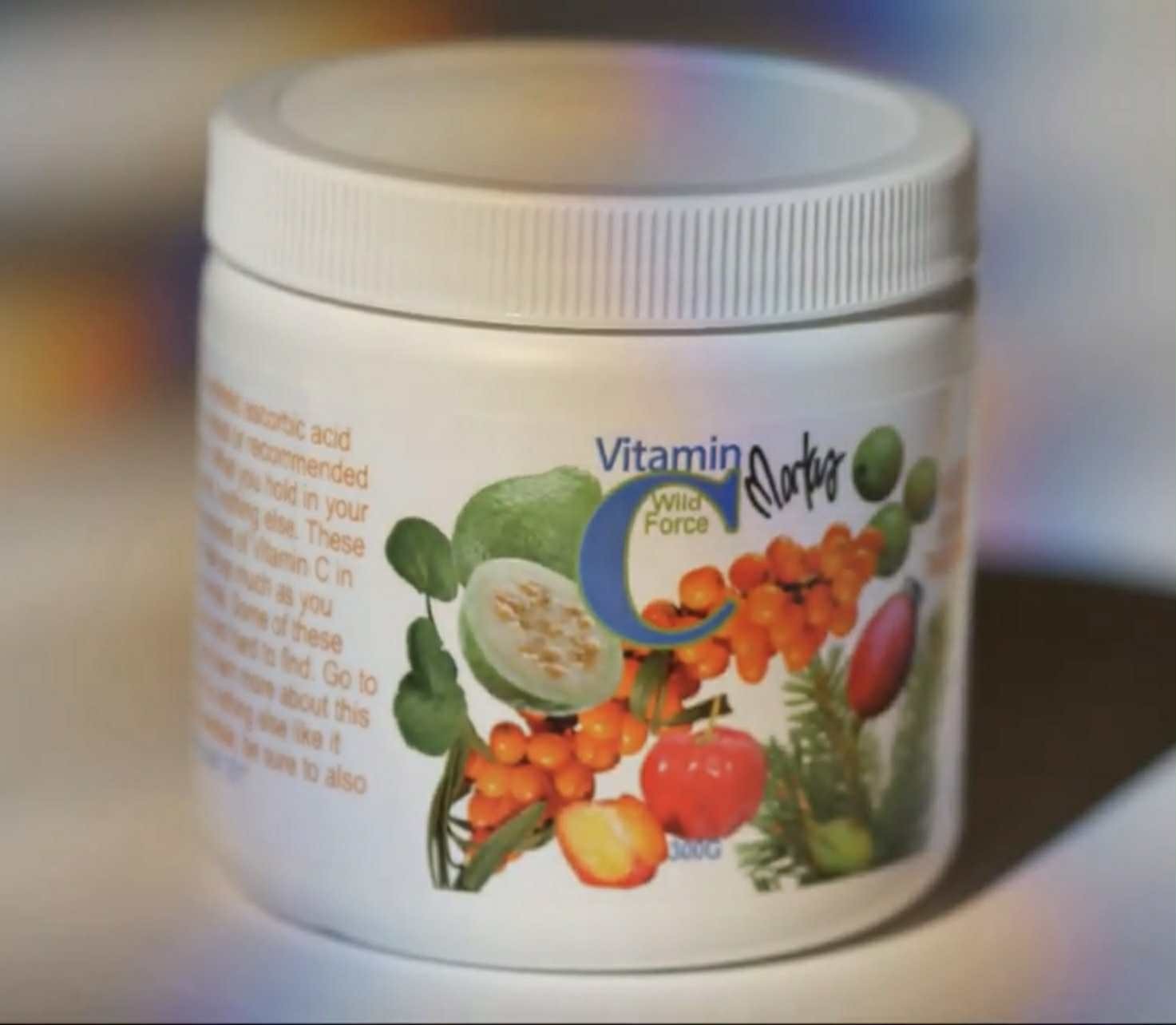 Wild Force Herbal Super Vitamin C 300 Capsules By Markus Supplement Organic