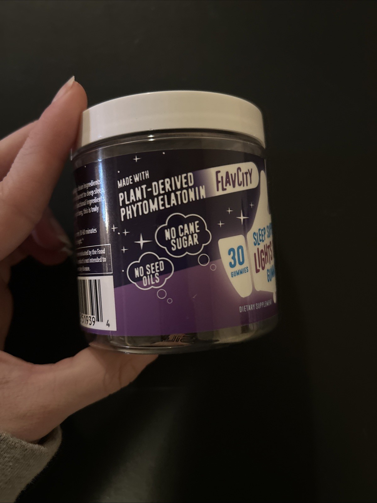 FlavCity Melatonin Sleep Gummies for Adults, Lights Out Gummy – Chewable…