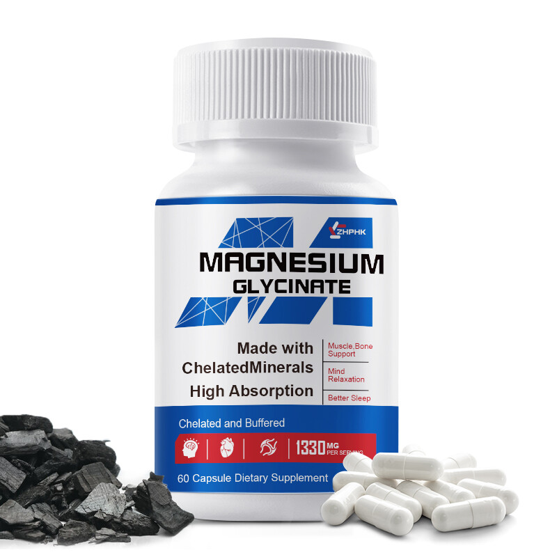 Magnesium Glycinate 1330MG High Absorption,Improved Sleep,Stress& Anxiety Relief
