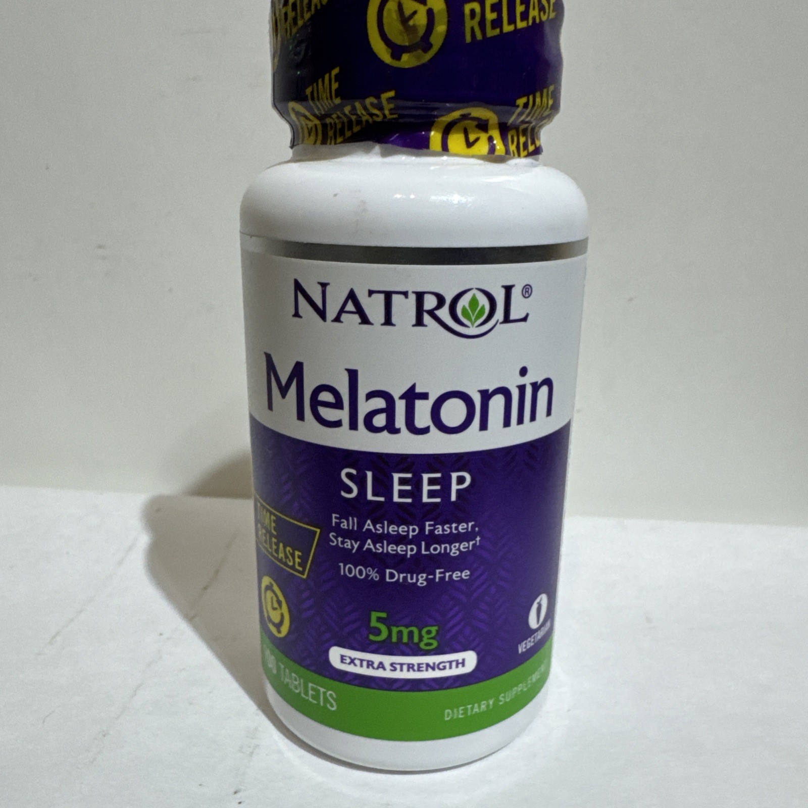 New Natrol Melatonin Fast Dissolve – 5 mg 150 Tabs Value Size 1/31/26