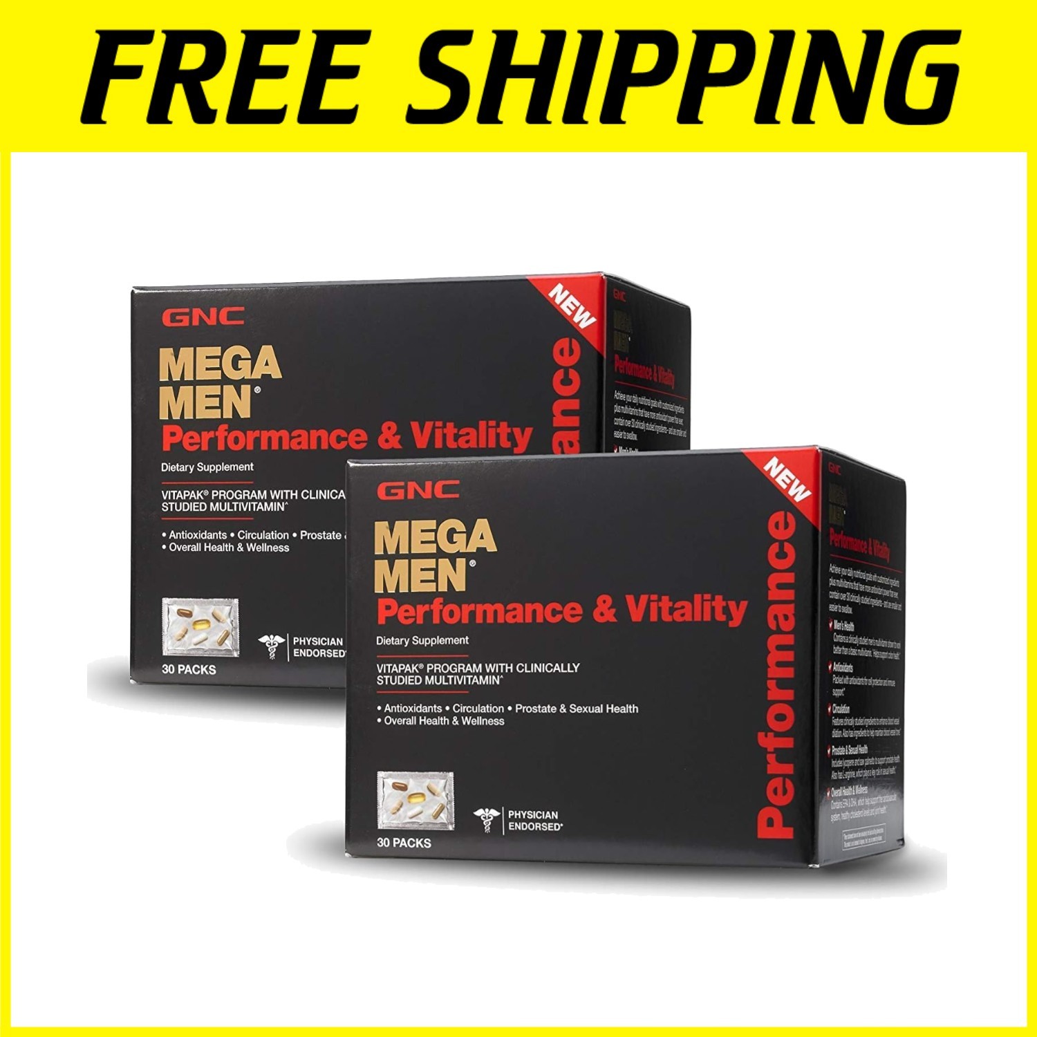 Men’s Multivitamin & Antioxidant Pack – 30 Packs