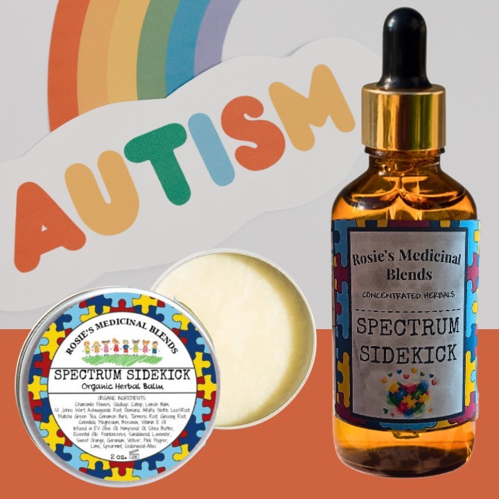 Autism Spectrum Bundle | ASD Herbal Support | Calm & Focus | Organic Sensory Lot