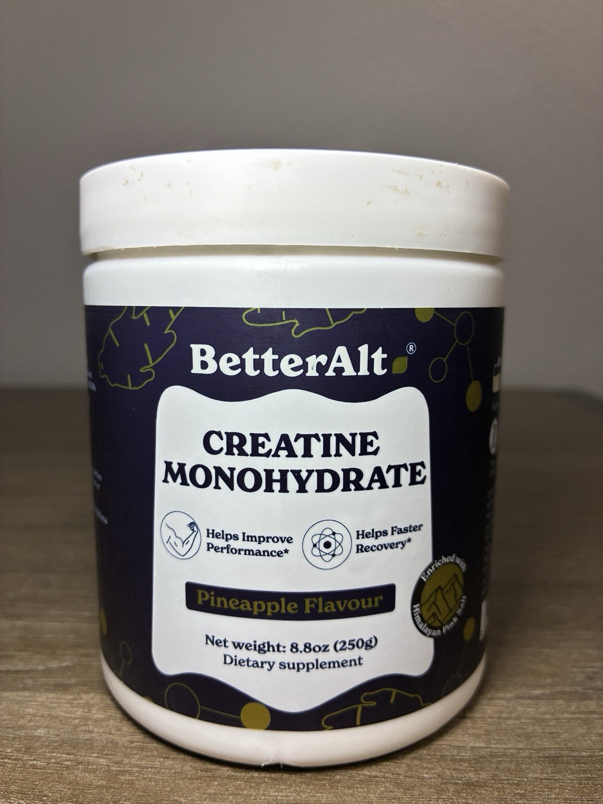 Better Alt Creatine Monohydrate Pineapple Flavor – Exp. 05/2026
