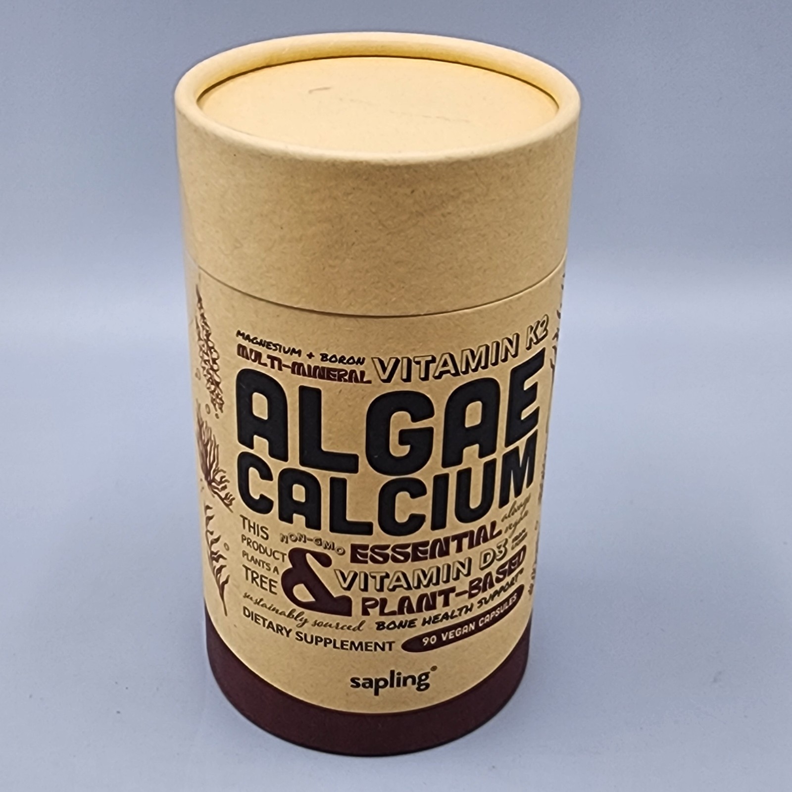 Calcium Supplement – Whole Food with Vitamin K2 & D3 Magnesium Zinc Boron 09/26