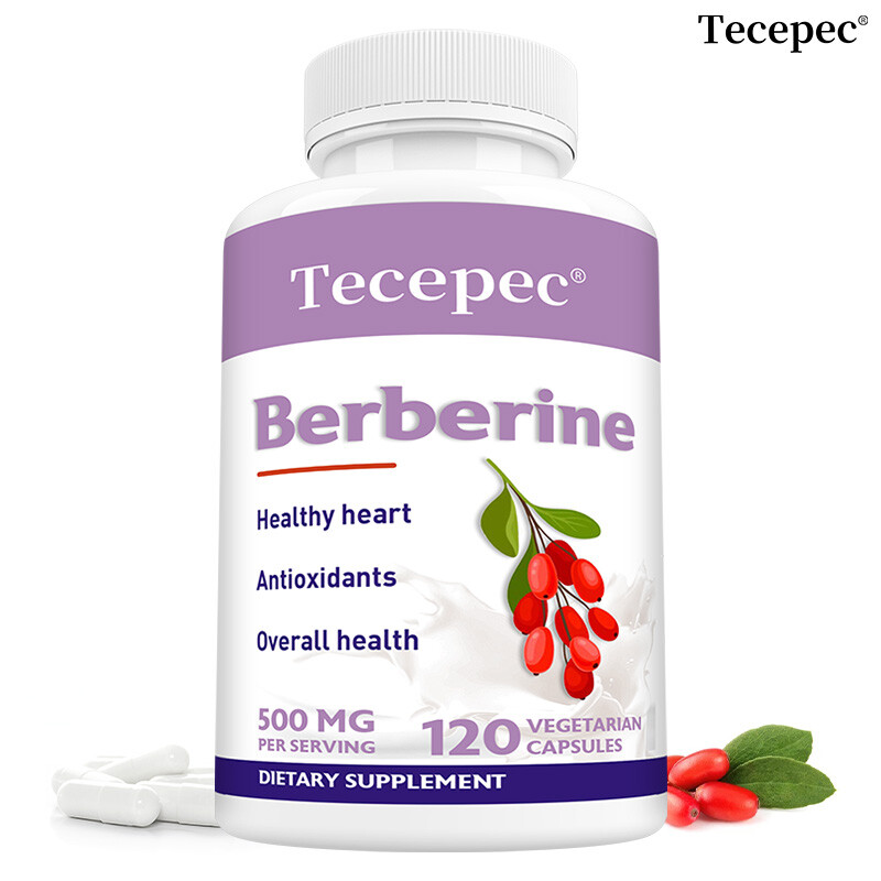Berberine 500 MG PER SERVING capsules Healthy heart Antioxidants and lmmune