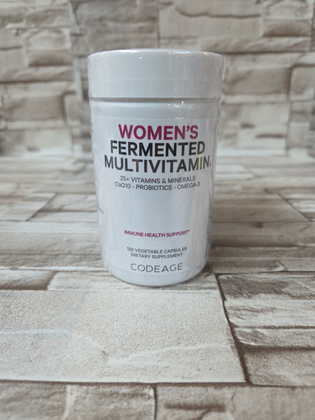 CODEAGE Women’s Fermented Multivitamin, 120 Vegetable Capsules Qty. 2- 240 Caps