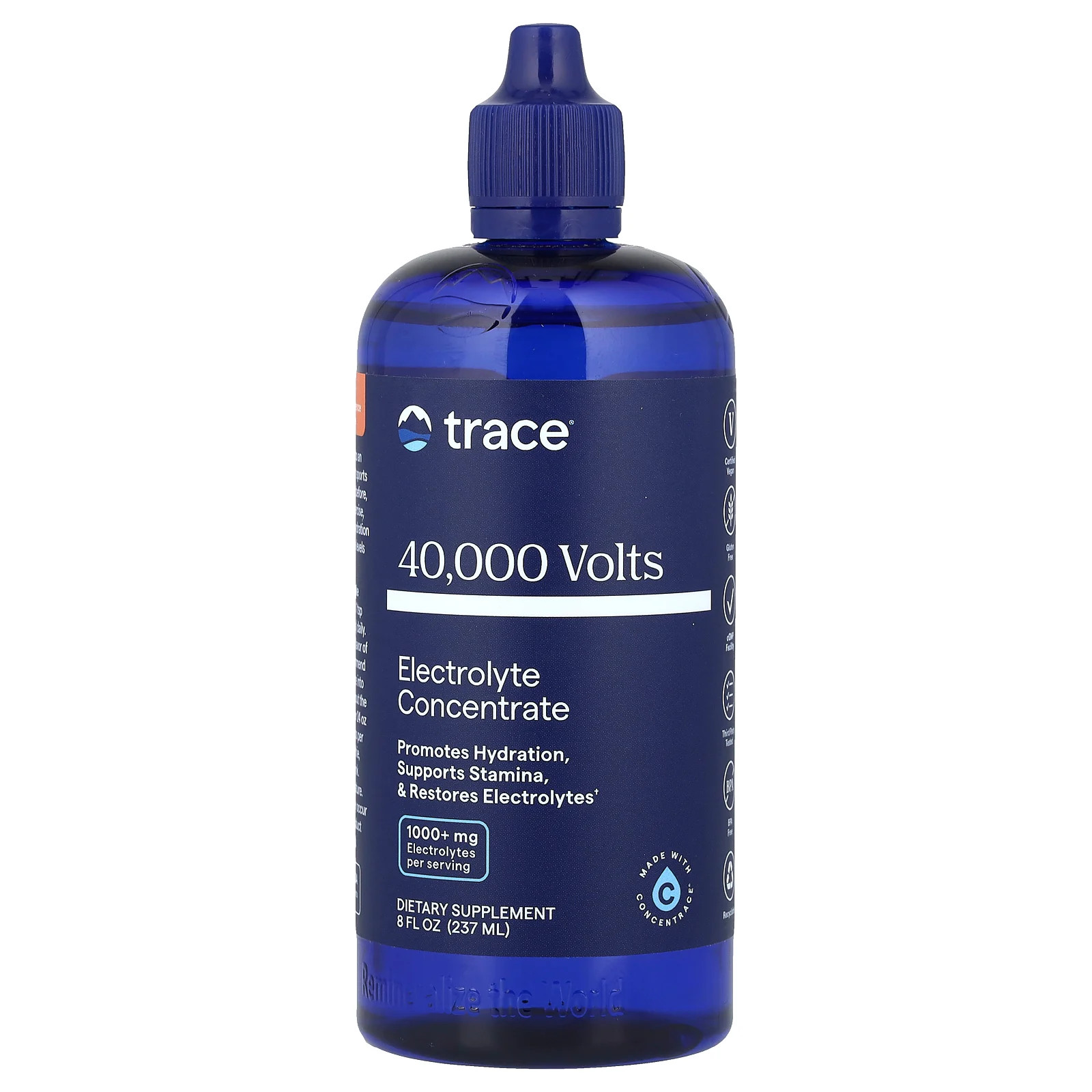 40,000 Volts, Electrolyte Concentrate, 8 fl oz (237 ml)