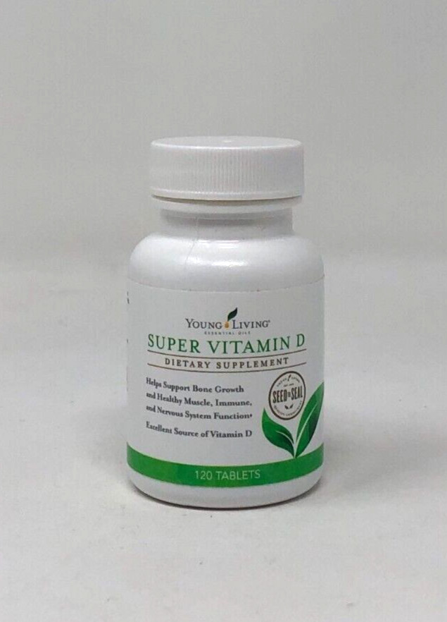 Young Living Super Vitamin D Supplement 120 Tablets New/Sealed
