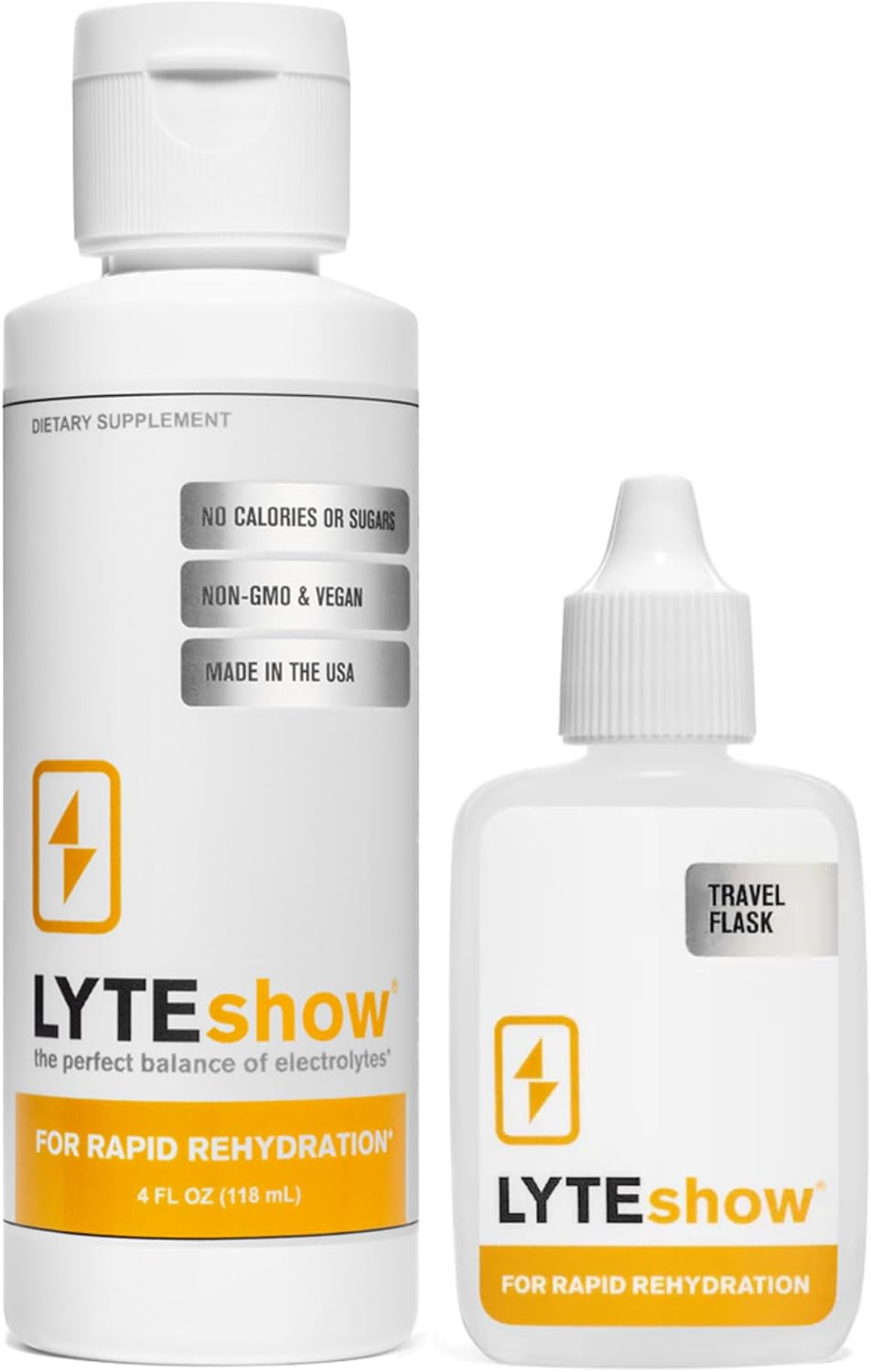 Lyteshow Electrolyte Drops Sugar-Free for Hydration and Immune Support – 40 Serv