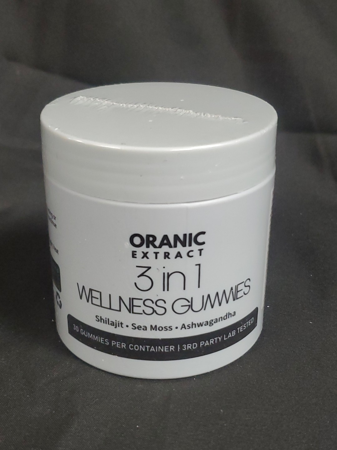 Oranic Extract 3 in 1 Wellness 30 Gummies Shilajit, Sea Moss, Ashwagandha NEW